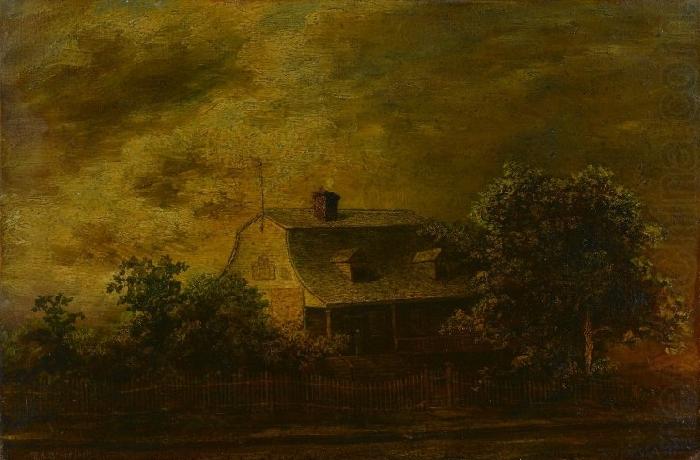 Ralph Albert Blakelock Farmhouse of F B Guest china oil painting image